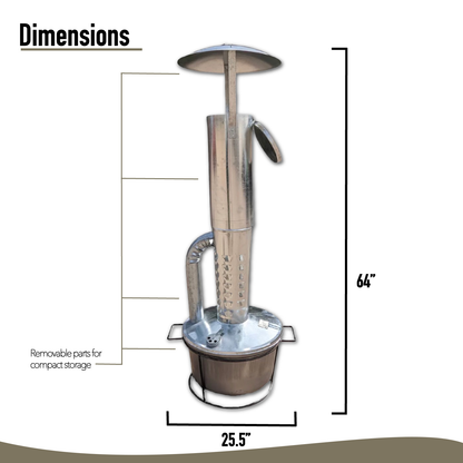 Smudge Pot Express Heat Deflection Dish