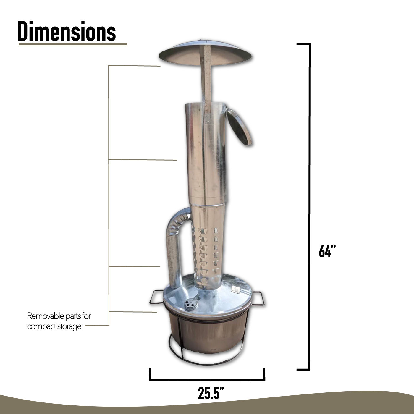 Smudge Pot Express Pot Stand